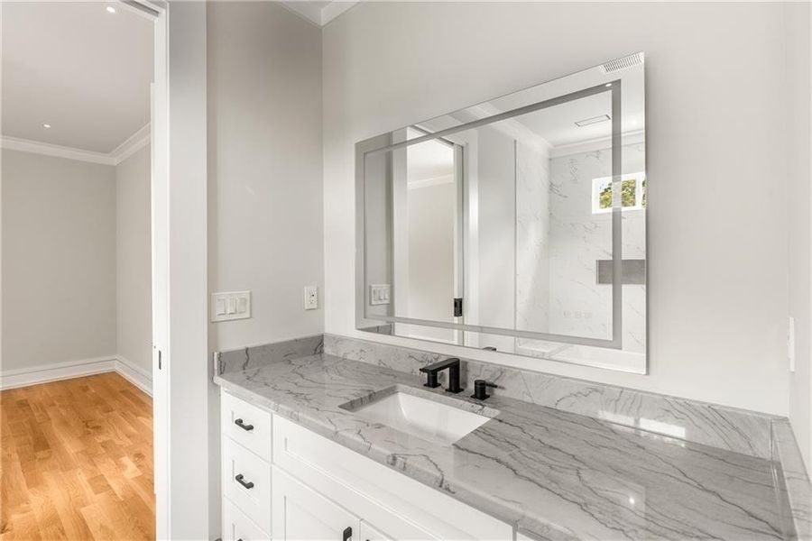 Furnished interior view inside a new home in , Decatur (Image 16).