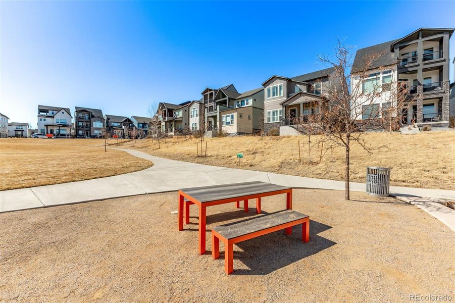 Open areas in the neighborhood