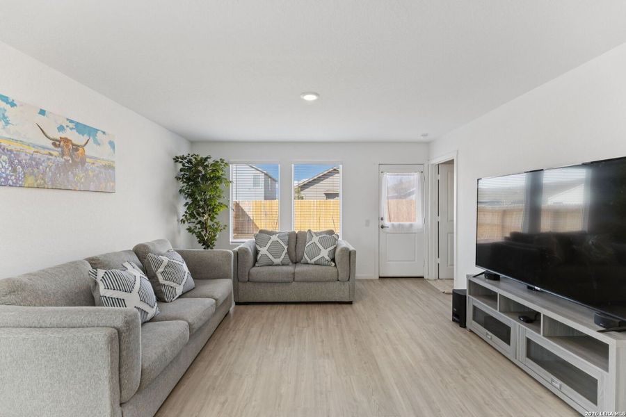 Furnished interior view inside a new home in Somerset Meadows, San Antonio (Image 6).