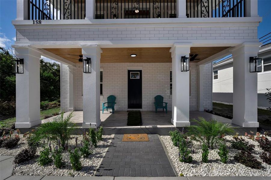 Exterior details and patio area of a home in , Tarpon Springs (Image 28). Exterior details and patio area of a home in , Tarpon Springs (Image 28).