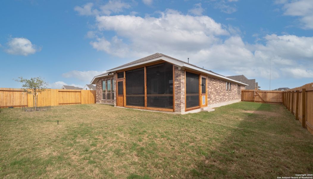 Exterior details and patio area of a home in , Seguin (Image 4). Exterior details and patio area of a home in , Seguin (Image 4).