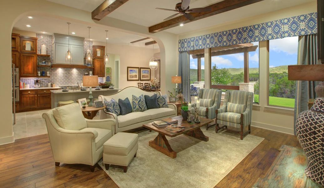 The Colinas II Family Room The Colinas II Family Room