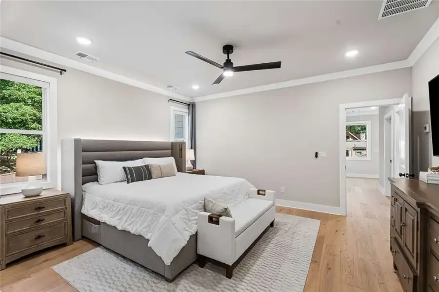 Furnished interior view inside a new home in , Smyrna (Image 14).