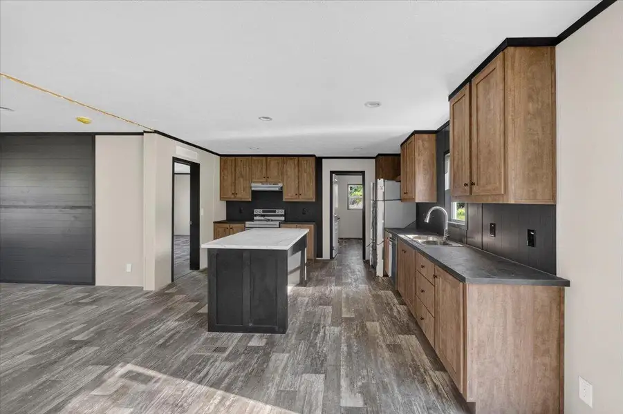 Furnished interior view inside a new home in , Cross (Image 4).
