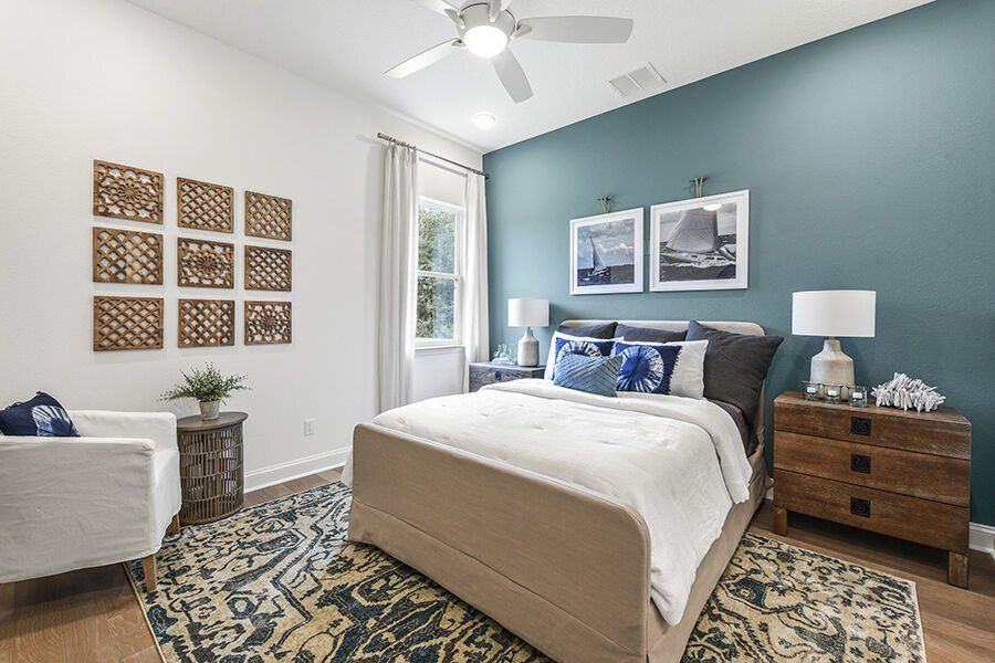 Representative furnished interior of a home built from the Harbor by Mattamy Homes in RiverTown, St. Johns (Image 9).