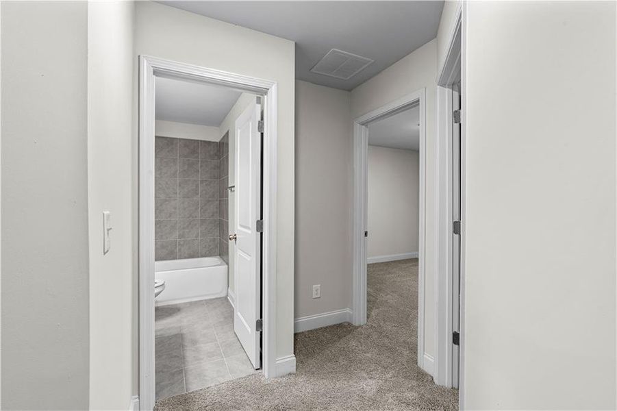 Furnished interior view inside a new home in , Covington (Image 13).