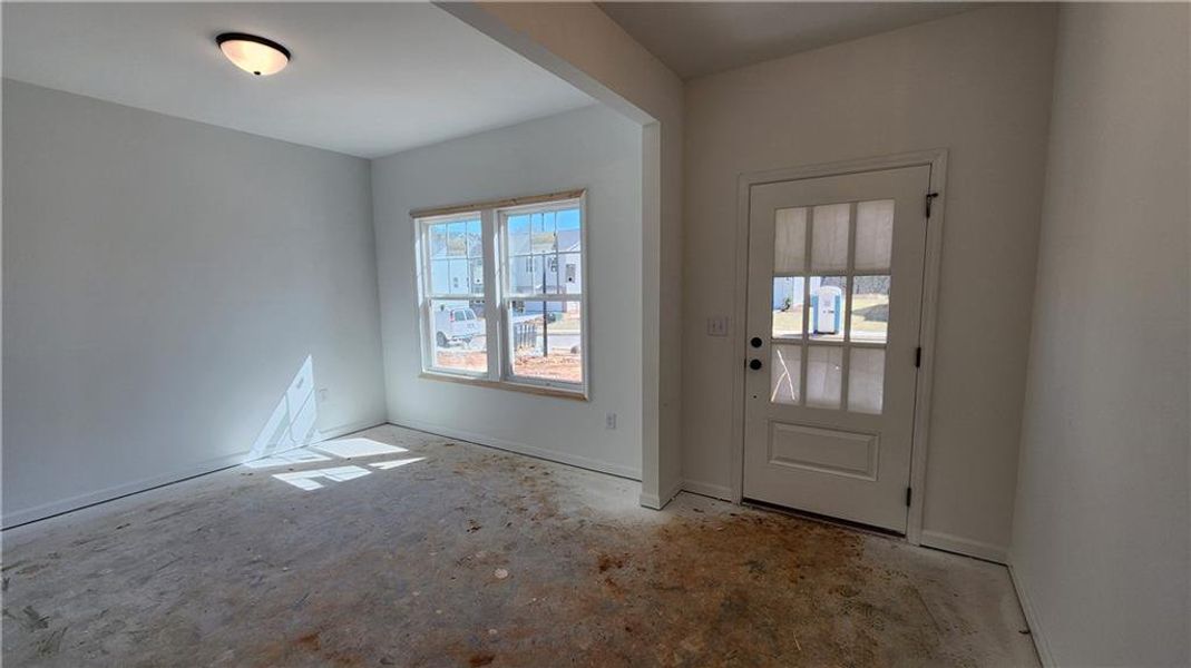In-progress construction of a new home in The Estates at Casteel, Bethlehem, GA (Image 18).