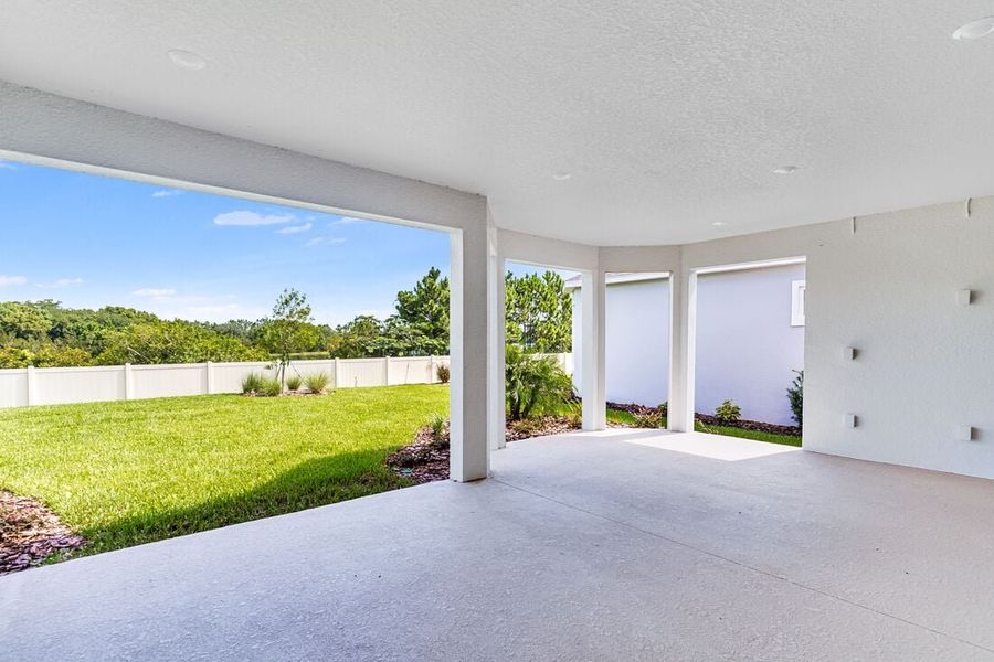Representative exterior details of a home built from the Azzurro by Taylor Morrison in Esplanade at Center Lake Ranch, St. Cloud (Image 4).
