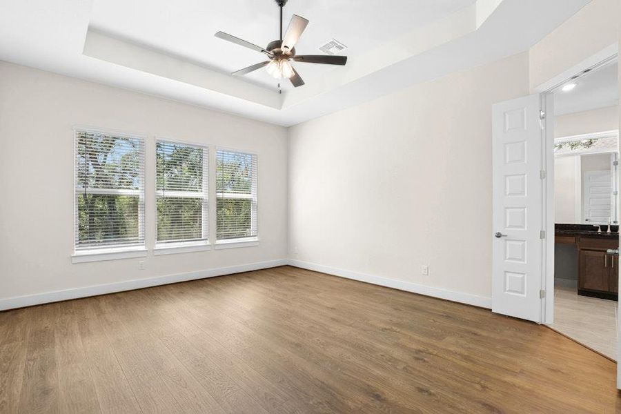 Spacious, unfurnished interior of a new home in Riverstone, Georgetown (Image 16). Spacious, unfurnished interior of a new home in Riverstone, Georgetown (Image 16).