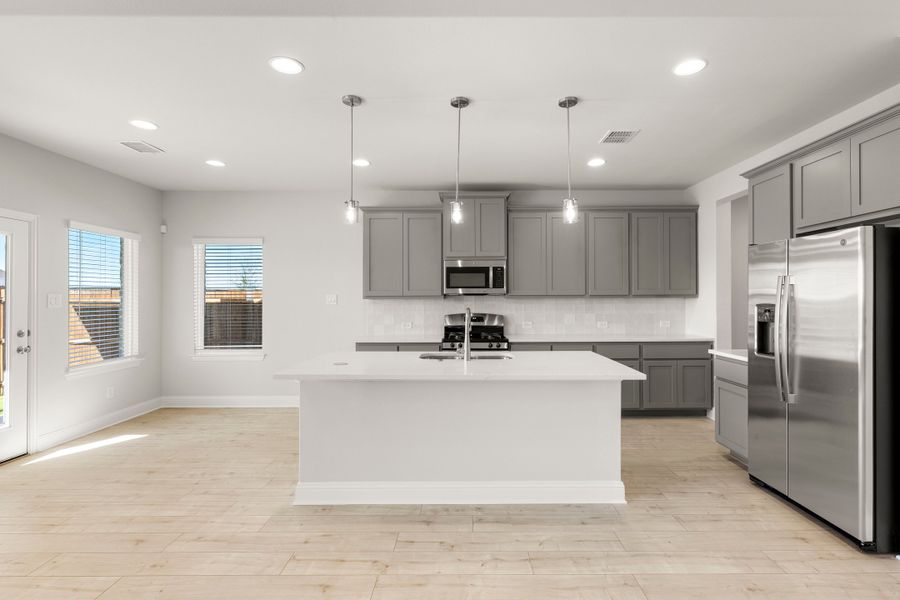 Representative furnished interior of a home built from the Hero by Rockwell Homes in Creekside, Royse City (Image 17). Representative furnished interior of a home built from the Hero by Rockwell Homes in Creekside, Royse City (Image 17).