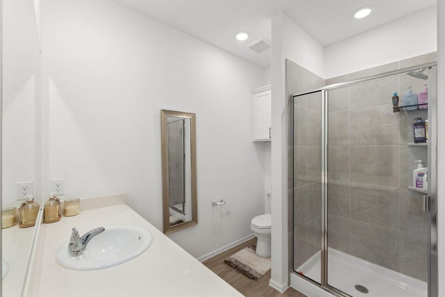 Furnished interior view inside a new home in Tavola: Gulf Coast Collection, New Caney (Image 19).