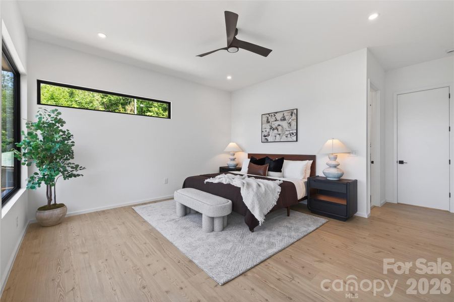 Furnished interior view inside a new home in , Norwood (Image 14).