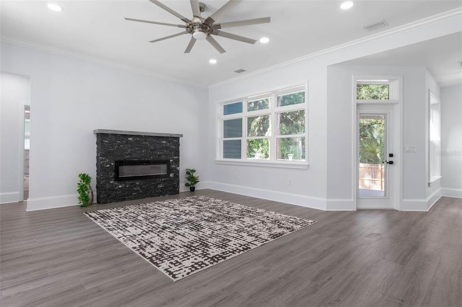 Spacious, unfurnished interior of a new home in , Palm Coast (Image 21). Spacious, unfurnished interior of a new home in , Palm Coast (Image 21).