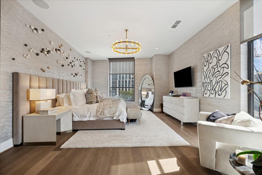 Furnished model home. Furnished model home.