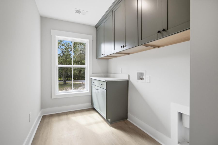 Furnished interior view inside a new home in , Meggett (Image 12).