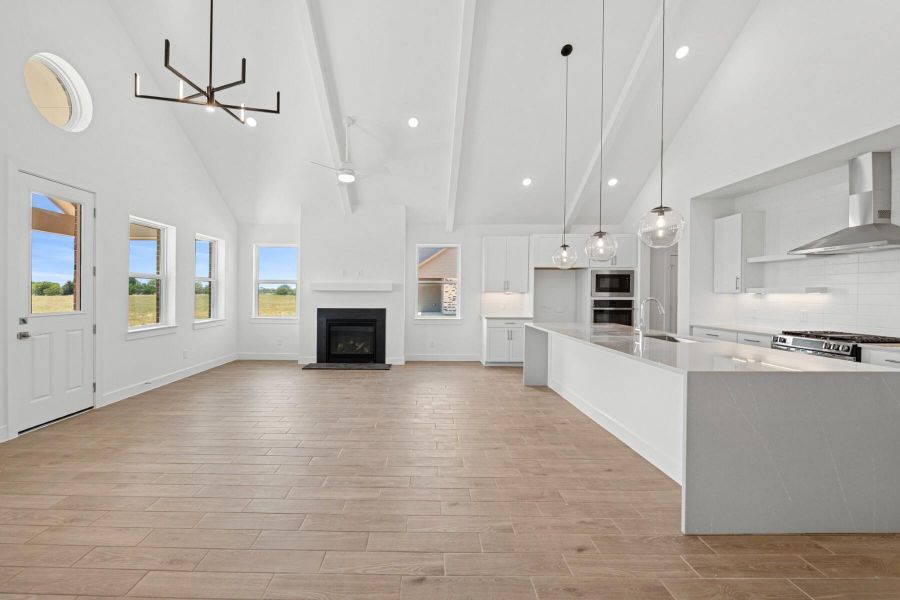 Spacious, unfurnished interior of a new home in Cane Crossing Estates, Sealy (Image 24). Spacious, unfurnished interior of a new home in Cane Crossing Estates, Sealy (Image 24).