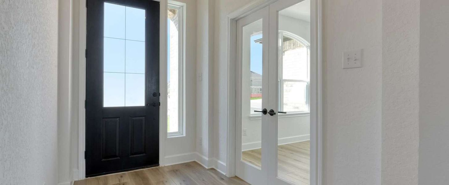 Representative unfurnished interior of a home built from the Barnett by Ashton Woods in Megan's Landing, Castroville (Image 17). Representative unfurnished interior of a home built from the Barnett by Ashton Woods in Megan's Landing, Castroville (Image 17).