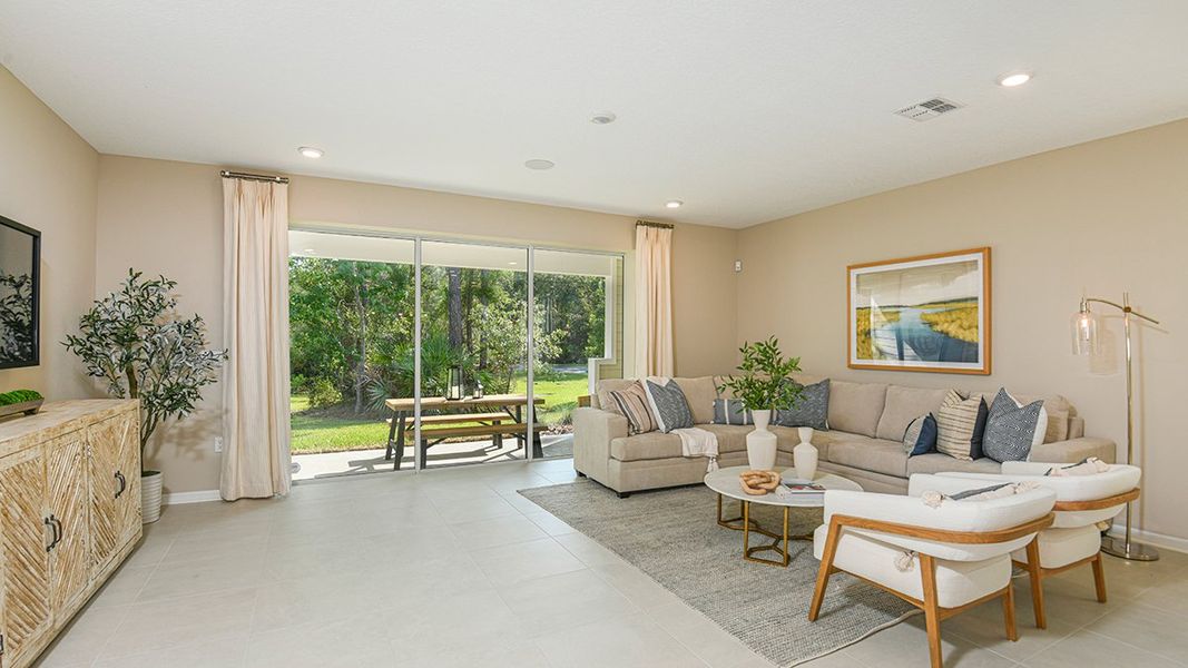 Representative furnished interior of a home built from the Magdalen by Taylor Morrison in Colbert Landings, Palm Coast (Image 6). Representative furnished interior of a home built from the Magdalen by Taylor Morrison in Colbert Landings, Palm Coast (Image 6).