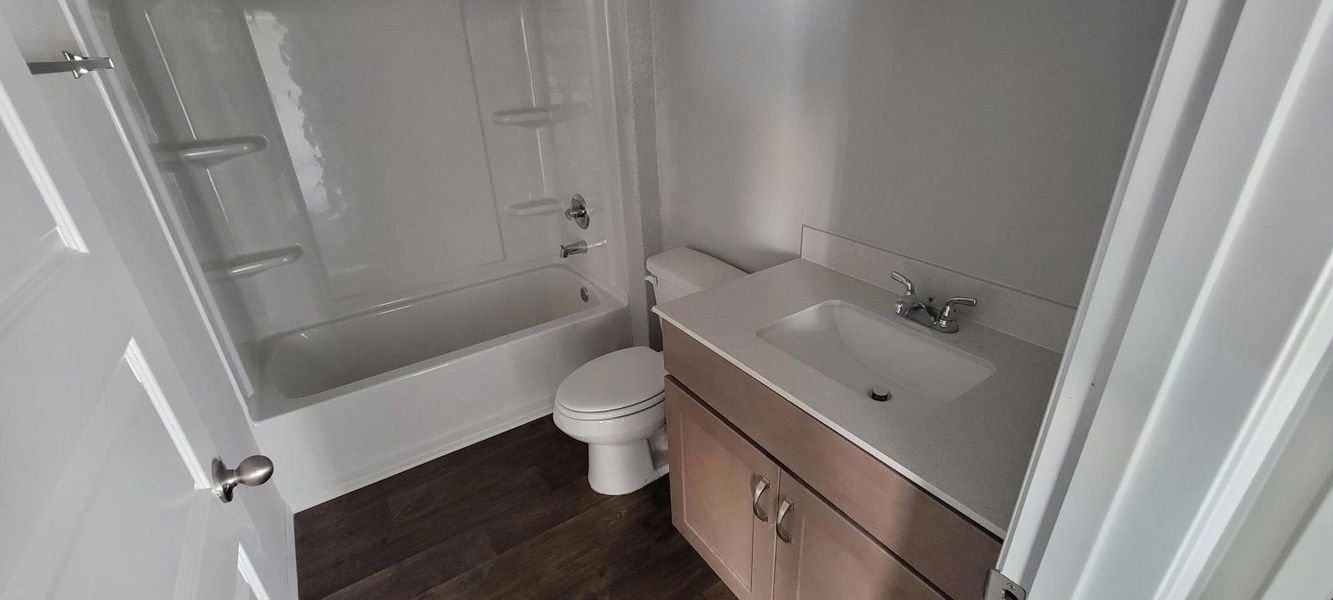 Furnished interior view inside a new home in Cloverleaf, Austin (Image 10).