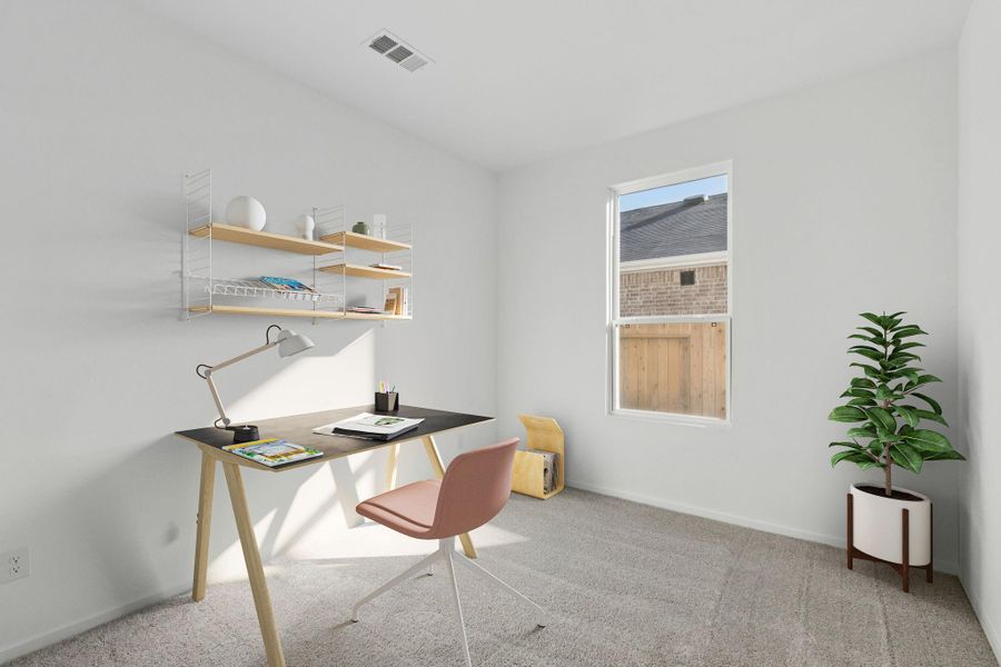 Furnished interior view inside a new home in Montgomery Bend, Montgomery (Image 9).