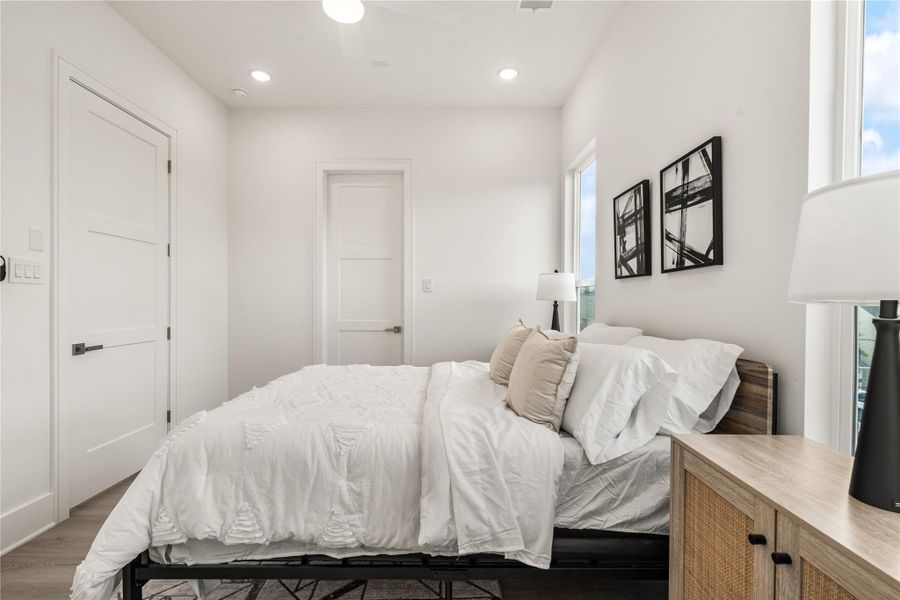 Furnished interior view inside a new home in , Houston (Image 27).