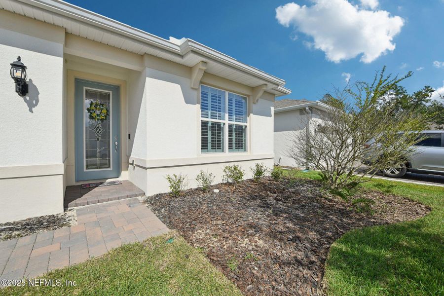 Exterior details and patio area of a home in Canopy Terrace, Deland (Image 22). Exterior details and patio area of a home in Canopy Terrace, Deland (Image 22).
