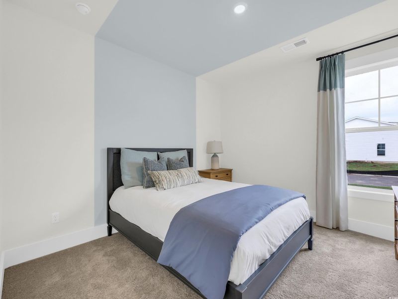 Furnished interior view inside a new home in King Farm Estates, Aynor (Image 17).