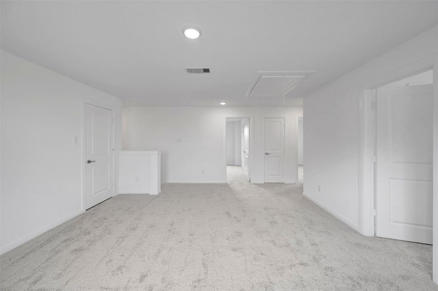Spacious, unfurnished interior of a new home in Jordan Ranch - Terrace Collection, Fulshear (Image 14).