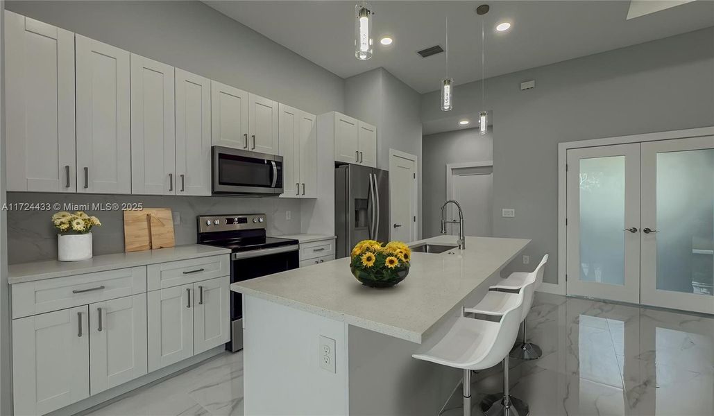 Furnished interior view inside a new home in , Lehigh Acres (Image 14).