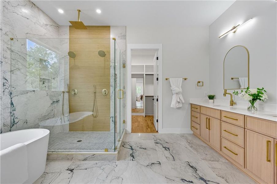 Furnished interior view inside a new home in , Atlanta (Image 22). Furnished interior view inside a new home in , Atlanta (Image 22).