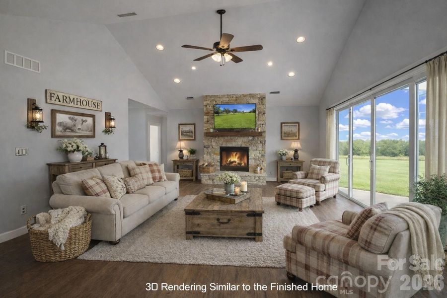 Furnished interior view inside a new home in , Lancaster (Image 7). Furnished interior view inside a new home in , Lancaster (Image 7).