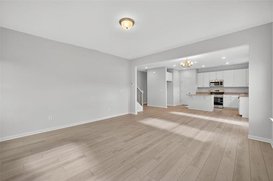 Spacious, unfurnished interior of a new home in Roxeywood Park, Winder (Image 23). Spacious, unfurnished interior of a new home in Roxeywood Park, Winder (Image 23).