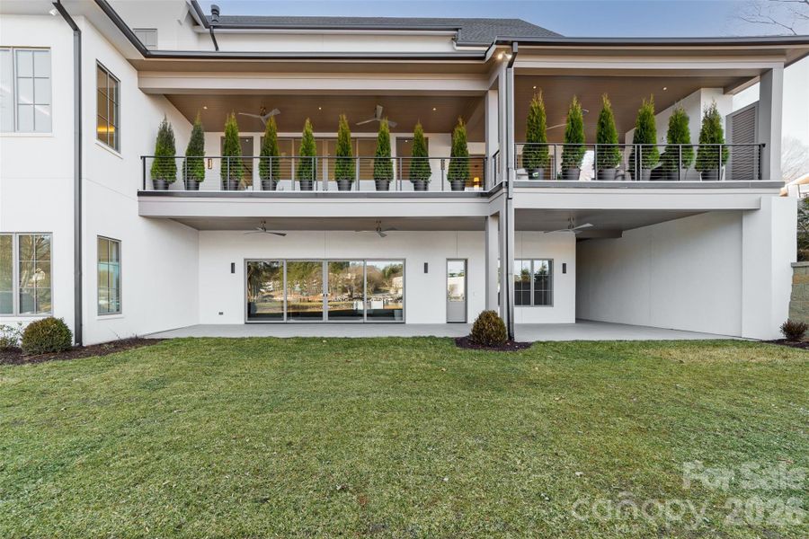 Exterior details and patio area of a home in , Cornelius (Image 27).