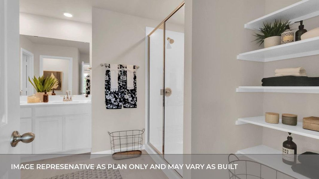 Furnished interior view inside a new home in Thunder Rock, Marble Falls (Image 25).