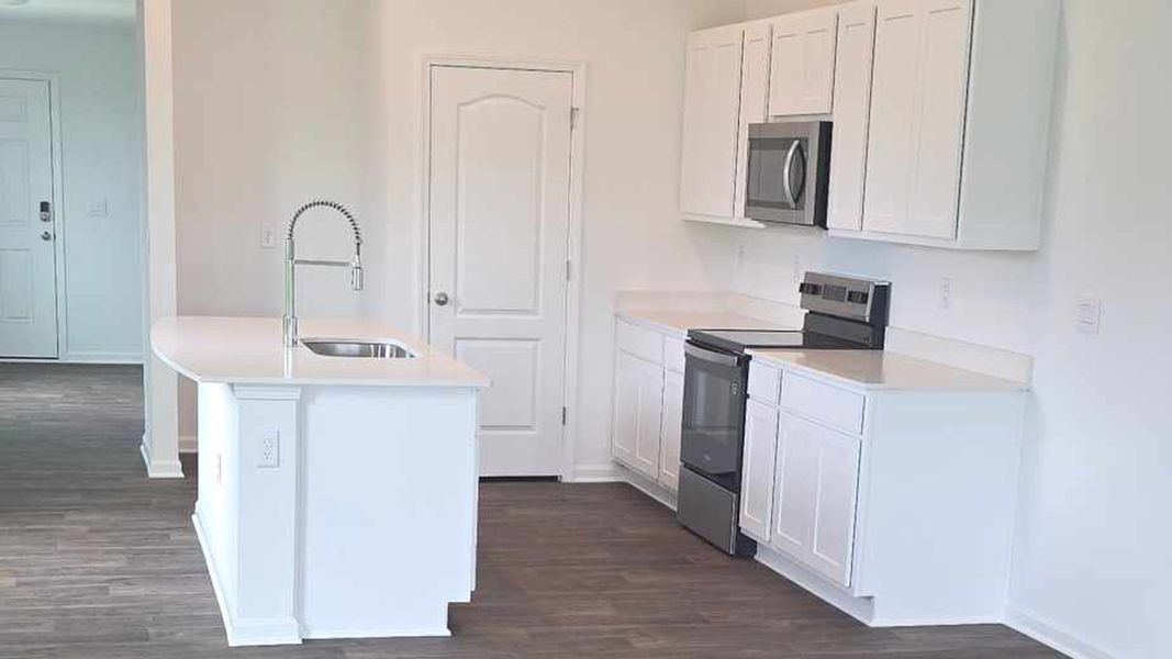 Furnished interior view inside a new home in The Arbors, Jacksonville (Image 6). Furnished interior view inside a new home in The Arbors, Jacksonville (Image 6).