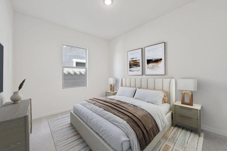 Representative furnished interior of a home built from the Supernova by Starlight Homes in Agave Trails, Buckeye (Image 9).