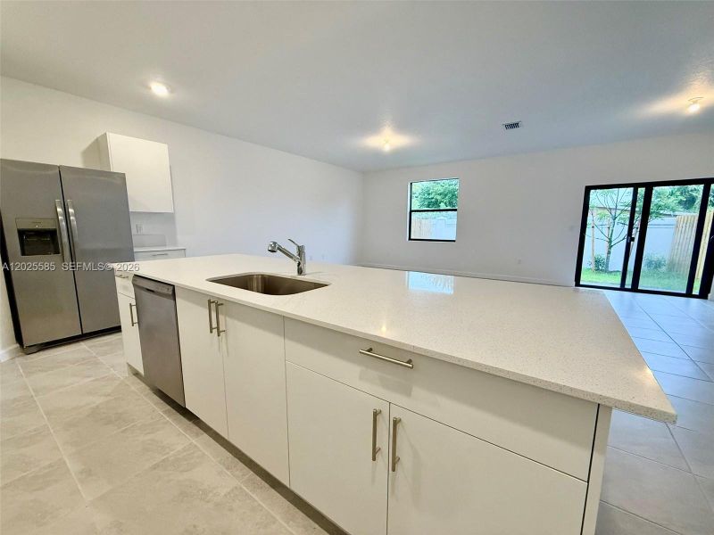 Furnished interior view inside a new home in , Dania Beach (Image 6). Furnished interior view inside a new home in , Dania Beach (Image 6).