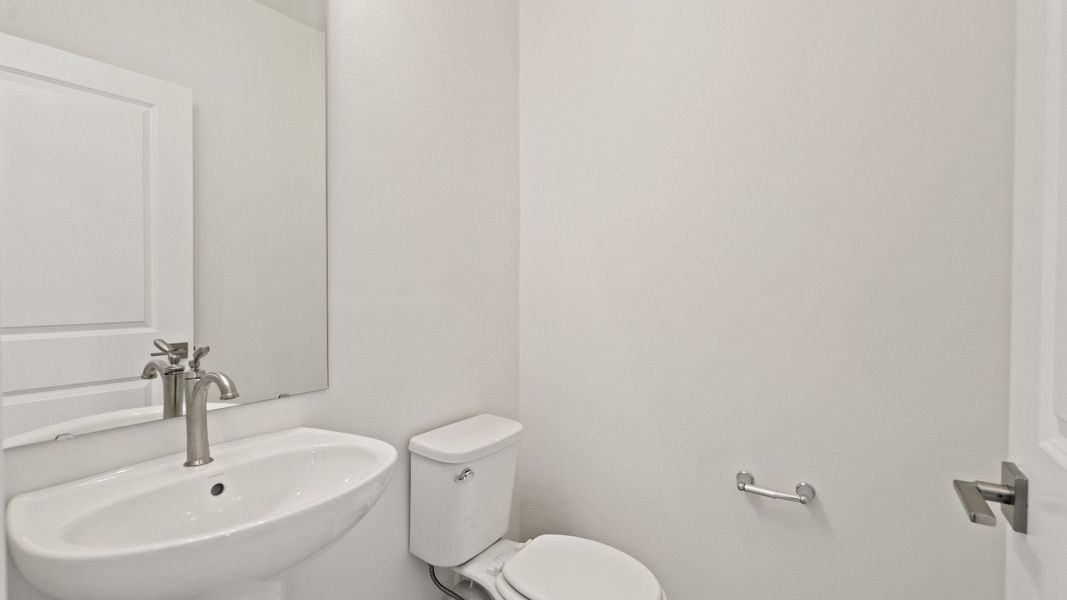 Highbourne First Floor Guest Bath by DRB Homes in Willowbrook North located in Winter Haven, FL. Highbourne First Floor Guest Bath by DRB Homes in Willowbrook North located in Winter Haven, FL.