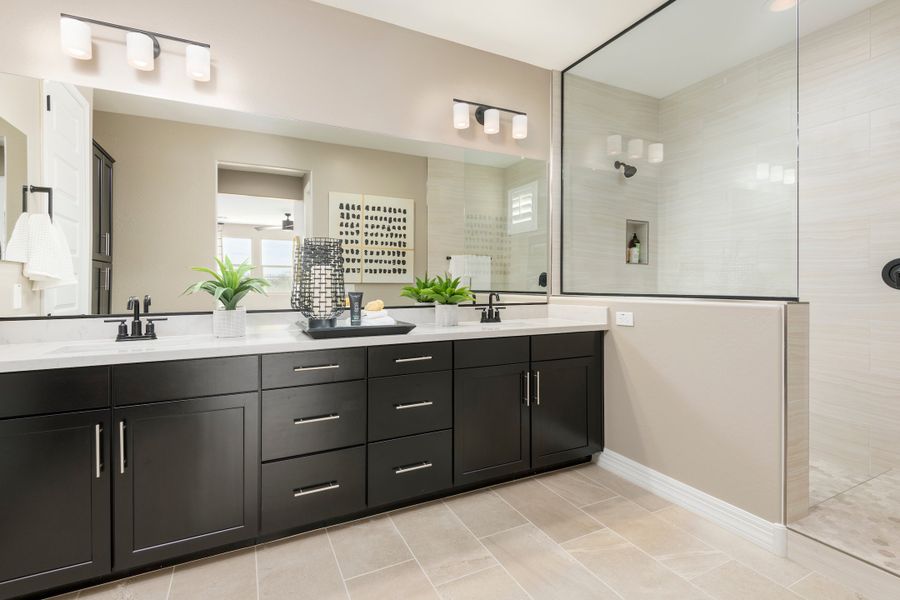 Representative furnished interior of a home built from the Savannah by Beazer Homes in Marbella at Windrose, Waddell (Image 12).