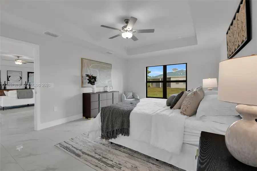 Furnished interior view inside a new home in , Lehigh Acres (Image 8).
