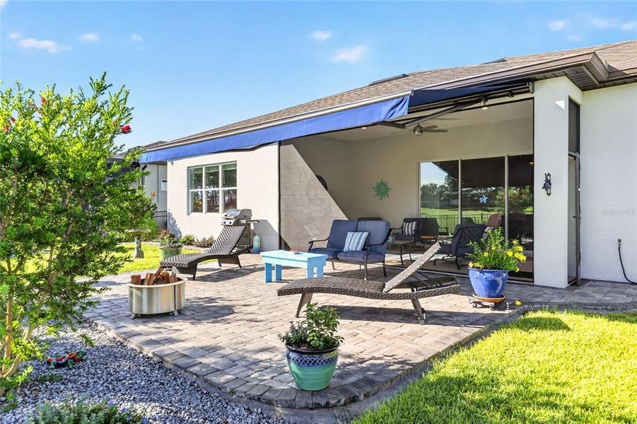 Exterior details and patio area of a home in , Ocala (Image 25).