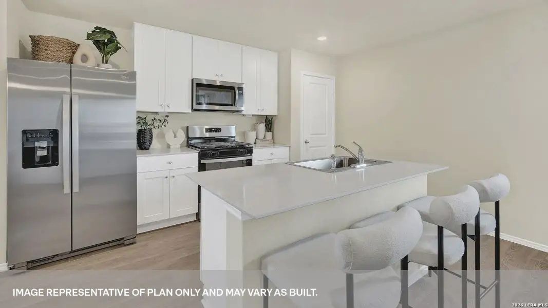 Furnished interior view inside a new home in , Kyle (Image 18).