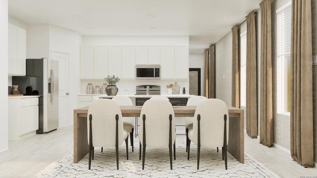 Furnished interior view inside a new home in Grace Valley, Marion (Image 15).