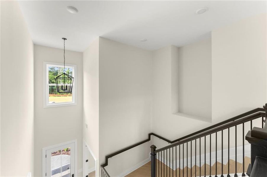 Spacious, unfurnished interior of a new home in Hillgrove Preserve, Powder Springs (Image 47).