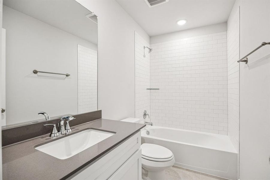 Furnished interior view inside a new home in AnaCapri, Anna (Image 4).