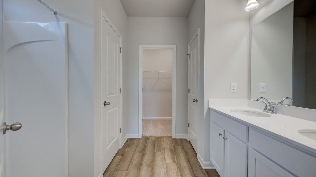 Furnished interior view inside a new home in Chapel Hill, Newnan (Image 15).