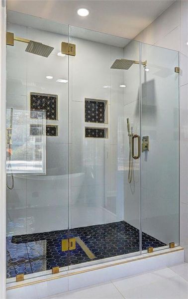 Close-up of interior finishes inside a home in , Atlanta (Image 15).