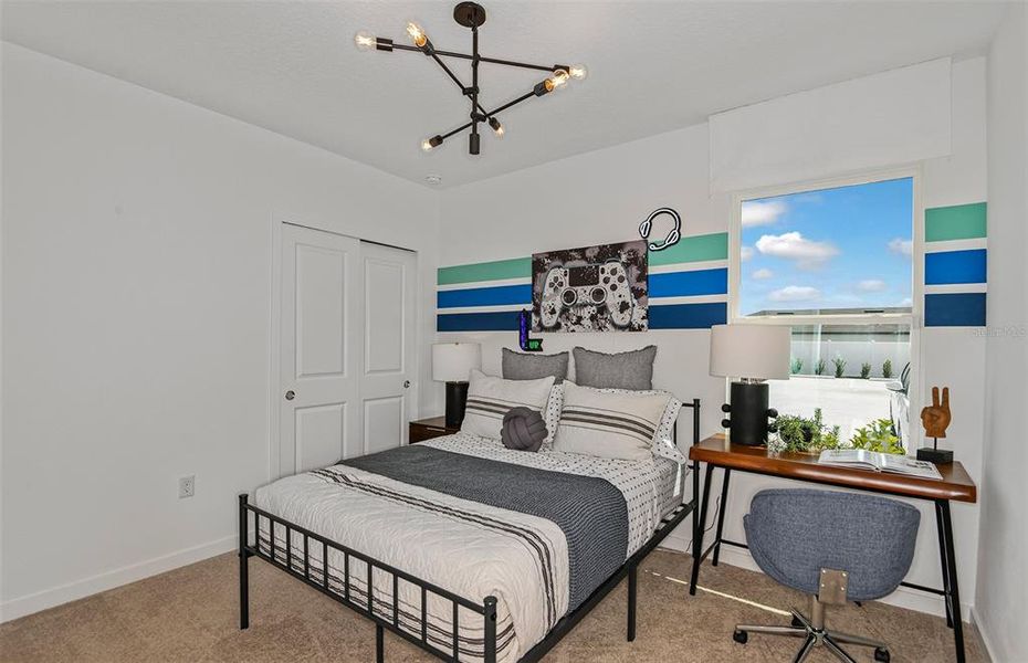 Furnished interior view inside a new home in Hawthorne Ranch, Lakeland (Image 4).