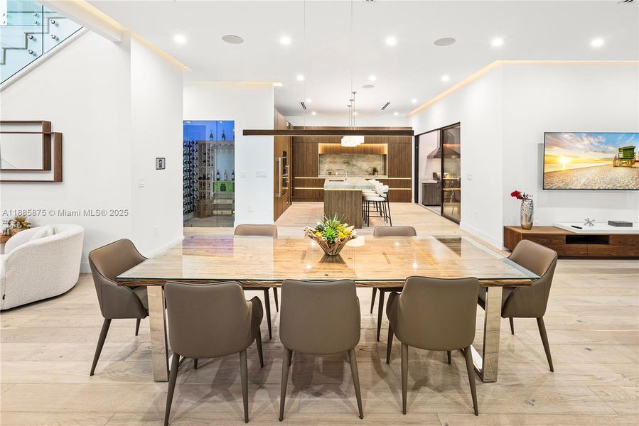 Furnished interior view inside a new home in , Miami (Image 27). Furnished interior view inside a new home in , Miami (Image 27).