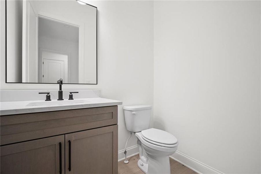 Furnished interior view inside a new home in Lakeside at River Green, Canton (Image 7).
